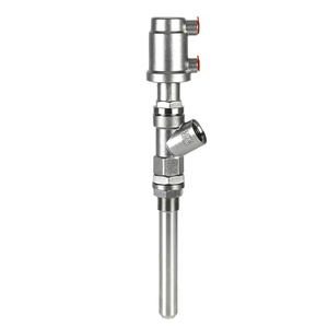 RVS pneumatische vloeistofvulklep met schroefverbinding vulmondstuk voor vulmachine - Product Image 1