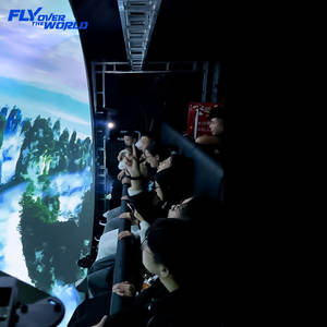 Réalité Virtuelle 8 Places 9D XD Simulateur de Vol VR Siège à Mouvement Théâtre Volant Dôme Théâtre Nouveau 2025 - Product Image 4