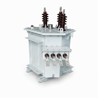 Transformateur de puissance immergé dans l'huile 1600 2000 2500 kVA Triphasé ONAN Bobinage en cuivre 11 kV Dyn11 Distribution extérieure