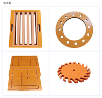 Vente directe usine Aoxing Panneau isolant stratifié en bois à base de résine phénolique, panneau de support, panneau d'outillage haute température