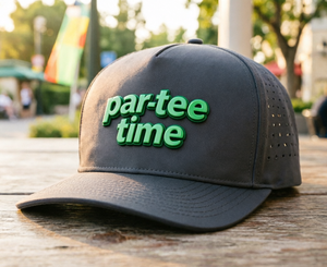 Gorra Snapback con logotipo de Parche de goma de 5 paneles personalizada, gorra de Golf impermeable perforada con agujeros cortados con láser - Product Image 6