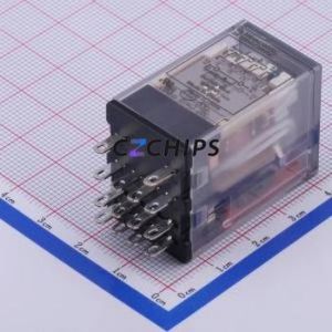 HF18FZ/24-4Z233 Power Relay Through hole,21.5x28mm Relay 24V 4 Changeover: 4C (4PDT-Changeover)::: 14 5A-24VDC/5A-220VAC - Product Image 1