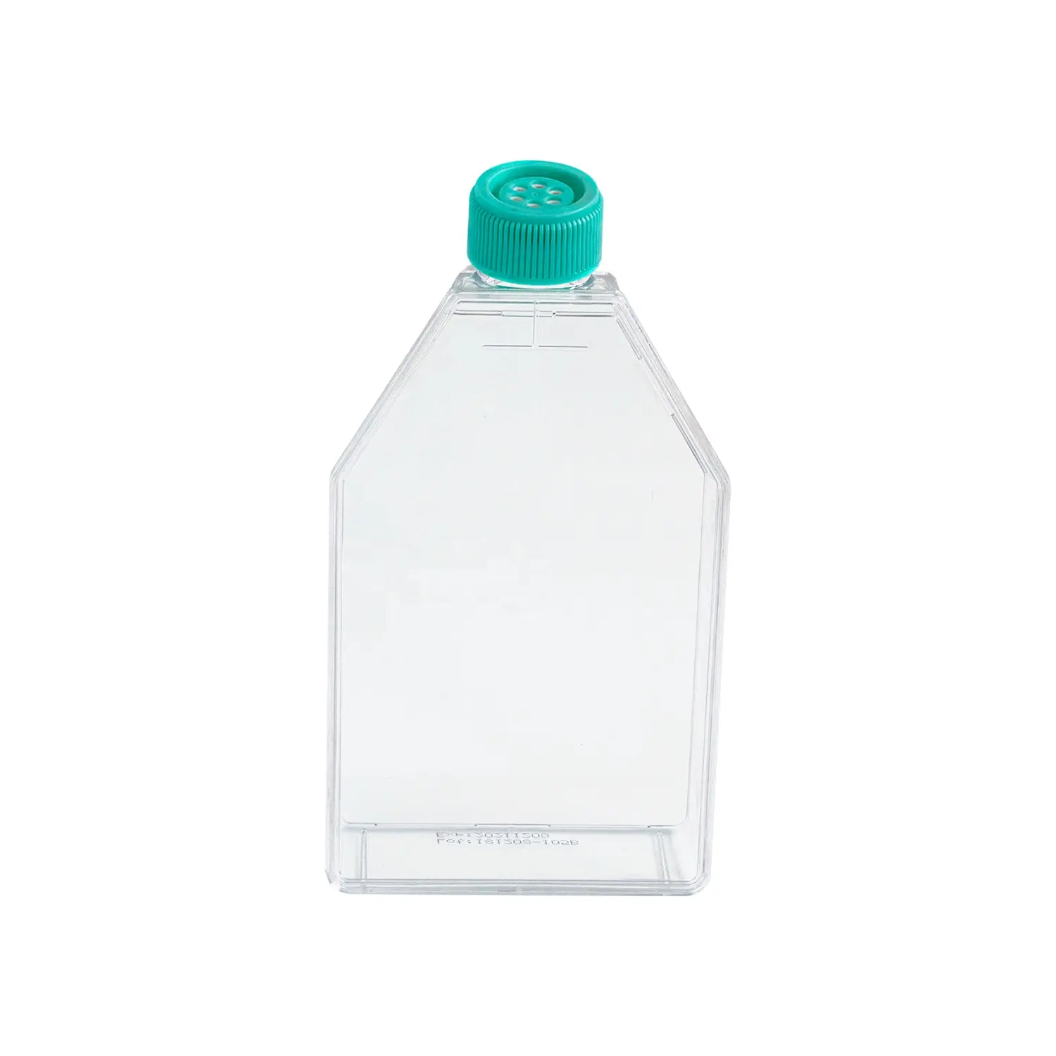 Plastik doku hücre kültürü şişesi 50ml 250ml 600ml hücre kültürü şişesi ile havalandırma kapağı kapak filtre kapağı