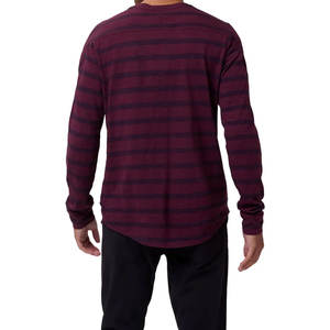 T-shirts décontractés à manches longues pour hommes, coupe classique, design élégant, personnalisables, col rond, toile de haute qualité, séchage rapide, respirants - Product Image 3