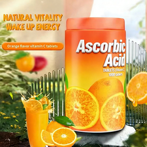 OEM/ODM Organik Antioksidan Cilt Aydınlatı<span class=keywords><strong>c</strong></span>ı Çiğnenebilir Tabletler <span class=keywords><strong>C</strong></span> Vitamini İçeren Portakal Aromalı Takviye Yetişkinler İçin - Product Image 2