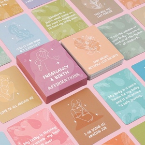 Ensemble de cartes d'affirmation pour la grossesse et la maternité, cartes inspirantes pour l'accouchement - Product Image 2