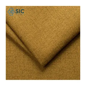 Top quality Linen Look With Clearly Two Tone Effect Polyester Fabric for Upholstery