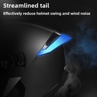 Casque de moto intégral modulaire ABS de style américain RNG, conforme à la nouvelle norme nationale 3C/DOT, double certification