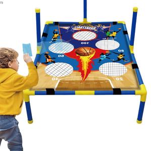Lancio di sacchi di sabbia per bambini interattivi multifunzionali 2 in 1 cerchi di lancio del sacco gioco di lancio per bambini - Product Image 1