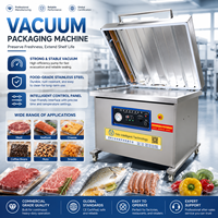 Machine d'emballage sous vide automatique pour saumon, crevettes, fruits de mer, filets de poisson