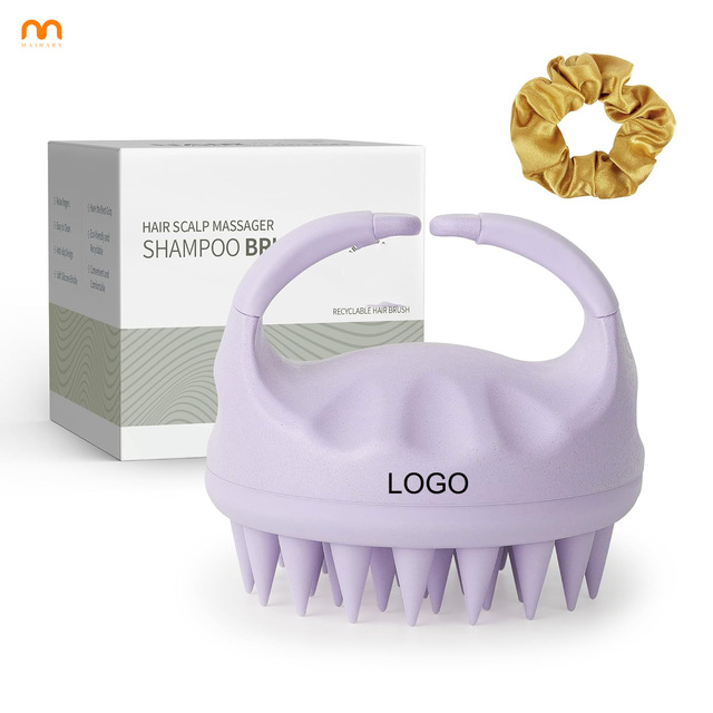 Professional Wholesale Hair Growth Scalp Massager Wet Dry Hair Brush for Scalp Care