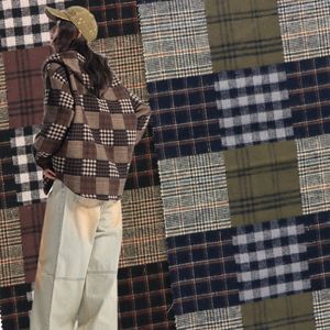 Nouveau <span class=keywords><strong>tissu</strong></span> brocart 100% coton tissé à carreaux résistant à l'abrasion, <span class=keywords><strong>tissu</strong></span> de chemise <span class=keywords><strong>en</strong></span> <span class=keywords><strong>patchwork</strong></span>, <span class=keywords><strong>tissu</strong></span> de mendiant, stock disponible, directement de l'usine - Product Image 1