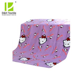 Hello Kitty couverture enfants Direct fabricant personnage Super doux bébé couverture polaire couverture - Product Image 3