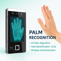 Sistema de Control de Acceso a Puertas IP65 Impermeable con API Gratuita, Reconocimiento Facial, RFID y Vena de la Palma, con Venta Directa de Fábrica