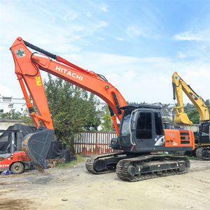 Excavatrice Hitachi ZX200 d'occasion d'origine japonaise, modèle 2018, godet de 1,5 m, poids opérationnel de 30 tonnes, moteur Isuzu, à vendre à prix avantageux - Product Image 6