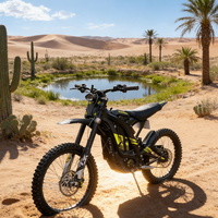 Vélo de montagne électrique haute vitesse 10 kW 2026, puissance de crête 10000 W, batterie amovible 72V35Ah, vélo électrique tout-terrain Sur Ron Ultra Bee