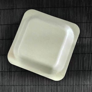 Atacado Premium Natural <span class=keywords><strong>Party</strong></span> Food Custom Poplar Square Placas descartáveis de madeira para restaurantes - Product Image 2