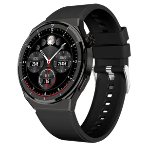 Gezondheid Sport Tracker Fitness Amoled Smart Watch Touchscreen 1.43 "Bt Call Round Watch Smart Men Smartwatch Hombre