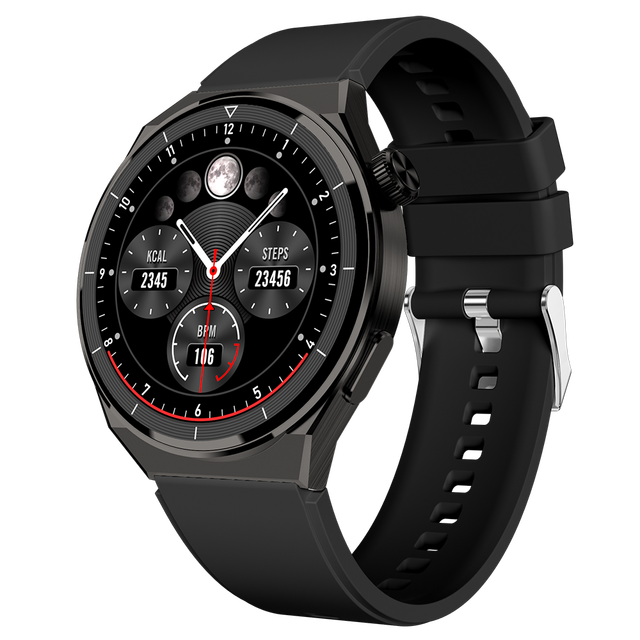 Health Sport tracker Fitness Amoled Smart Watch Touch Screen 1.43" BT Call Round Watch Smart Men Smartwatch Hombre