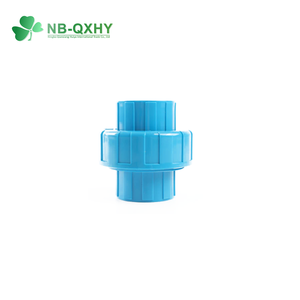 工場用青色DIN規格PN10 PN16ソケットPVCユニオンパイプ継手（配管用水用） - Product Image 3