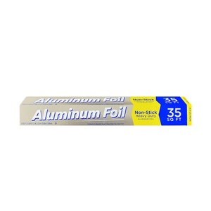 Aluminum <strong>Foil</strong> OEM <strong>Kitchen</strong> Household Baking Bbq Uses Roll Type Heavy Duty Aluminum <strong>Foil</strong> - Product Image 1