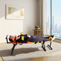 Accessoire de fitness électrique, lit de traction cervicale et lombaire pour la gym, avec construction en acier et PVC, logo personnalisé