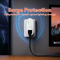 Protecteur de tension robuste GD-V583 20A 4400W avec protection contre les surtensions 525J et temporisation de 180 secondes pour climatiseur et réfrigérateur
