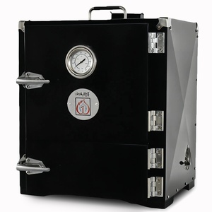Modern style smaller size portable American style <b>BBQ</b> smoker outdoor - Product Image 1