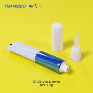 Tube souple transparent de 15 ml pour crème contour des yeux, avec bouchon, personnalisable avec logo, vente en gros - Product Image 4