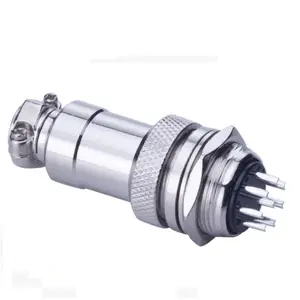 GX20 connector m20 3pin electric wire power circular male female cable connector Metal Aviation connector