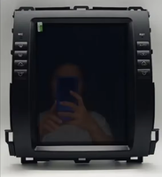 10,4 Zoll Stereo-Autoradio für Toyota Land Cruiser Prado 120 2002-2009 Tesla-Bildschirm GPS-Navigation für Lexus GX470 Android GPS