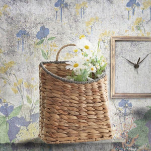 Macetas Colgantes de Ratán para Suculentas, Soportes Vintage para Pared y Suelo, Ecológicos, Ligeros y Duraderos - Product Image 3