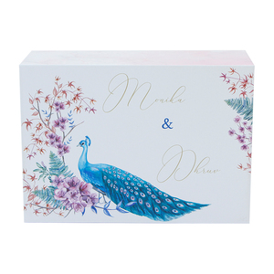 Boîte d'expédition en carton à double couche magnétique de luxe personnalisée pour cosmétiques, bijoux, boîte cadeau magnétique de luxe, laminage mat, gaufrage - Product Image 2