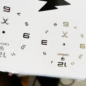 <span class=keywords><strong>Adesivi</strong></span> Metallici Personalizzati con Logo in Nichel Elettroformato 3D per Quadranti di Orologi - Product Image 4