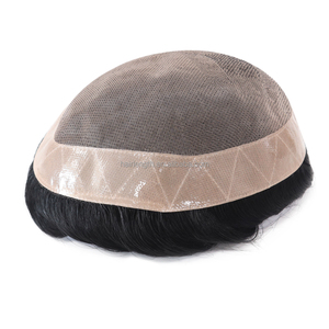 Nuovo tipo <span class=keywords><strong>uomo</strong></span> Comfort leggero Charm toupet <span class=keywords><strong>uomo</strong></span> <span class=keywords><strong>di</strong></span> qualità stabile toupet - Product Image 2