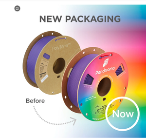 Polymaker PolyTerra PLA Bioplastik 3D-Druckfilament Matt-Finish 1,75/2,85mm Durchmesser 1kg/Rolle 200°C Drucktemperatur - Product Image 3
