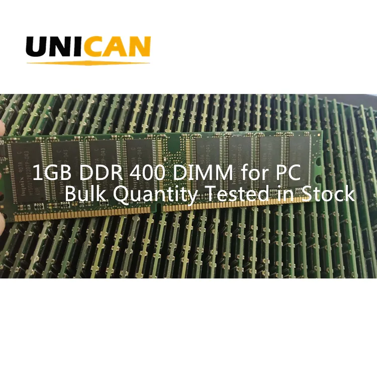 Unican 1GB DDR PC-3200 400MHZ DIMM Desktop Memory RAM