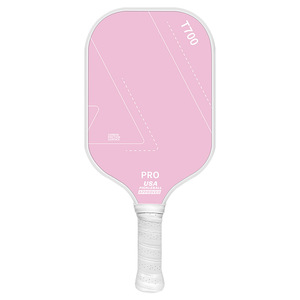 Raquette de pickleball en fibre de carbone T700, épaisseur 16 mm, haute résistance, forme allongée pour l'entraînement - Product Image 2