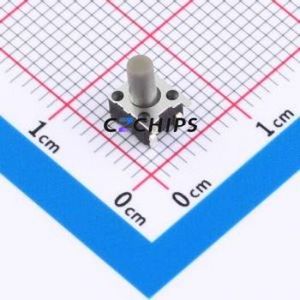 GT-TA072B-H070-L1 Tactile Switch SMD Switch Single Pole Single Throw Round Button 2.5N Horizontal Mount - Product Image 1