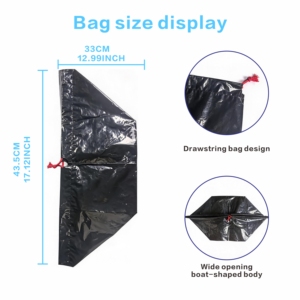 Bolsas de Basura Desechables Resistentes con Forma de Barco, a Prueba de Fugas, para Uso Doméstico, Comercial y en Exteriores, con Certificación CE - Product Image 1