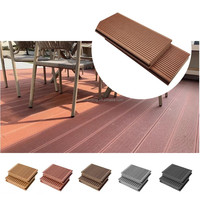 Planchers composites antidérapants Tercel, revêtements de terrasse en bois grainé, imperméables, en WPC, pour terrasse extérieure