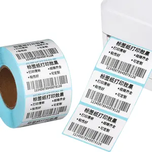 All'ingrosso bianco personalizzato molte dimensioni prezzi più bassi adesivo adesivo adesivo adesivo per il supermercato logistico
