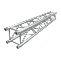 Sistem Truss Aluminium Alloy 290x290mm Bersertifikasi TUV, Kapasitas Beban Berat, Penyangga Lantai untuk Panggung, Layar LED, Line Array Speaker