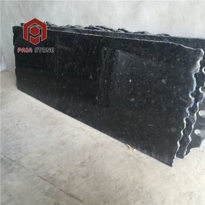 Angola Plan de travail en granit noir de grandes dalles de granit noir petites dalles noires bon marché, granit noir du <span class=keywords><strong>Labrador</strong></span> - Product Image 4