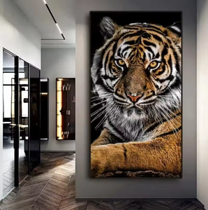 Peinture murale moderne décorative animaux tigre toile Art mural photos imprime oeuvre peinture murale Cuadros - Product Image 3