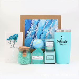 Set de Regalo de Spa Ejecutivo de Lujo Ecológico Personalizado, Regalos de Navidad y Cumpleaños para Mujeres, Madres y Hermanas - Product Image 3