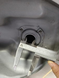 Pezzo di ricambio per carrozzeria per moto fuoristrada in alluminio originale serbatoio carburante per DY250 <span class=keywords><strong>TEKKEN</strong></span> - Product Image 6