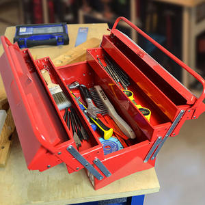 Custom impermeabile professionale Hardware organizer e cassetta degli attrezzi Garage cassetta degli attrezzi per camion in alluminio con cassetti - Product Image 3