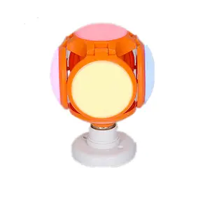 30W Deformable Football Light UFO Bulb Ceiling Bar Lamp IP44 LED Folding High Brightness Light Indoors