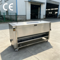 Machine industrielle de lavage et de pelage de pommes de terre, éplucheuse et laveuse de carottes - Prix